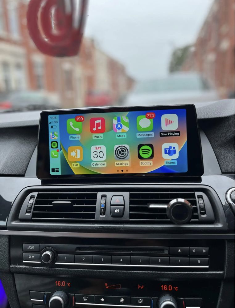 Navigatie Android 10.33” QLED - Carplay, Wifi, Bluetooth