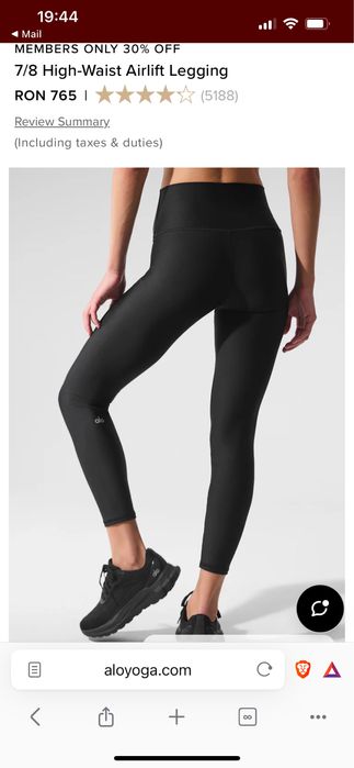 Vand colanti Alo Yoga