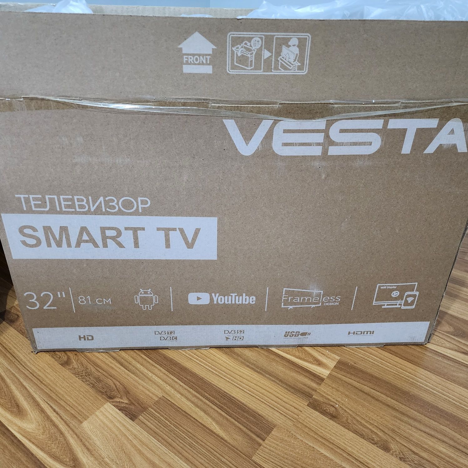 Новый smart телевизор Vesta32