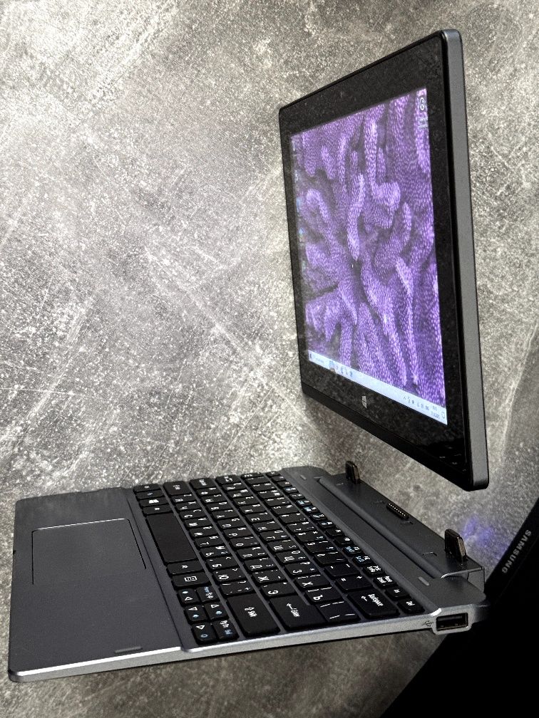 Ноутбук / планшет 2 в 1 / Intel Atom / 10,1 диагональ