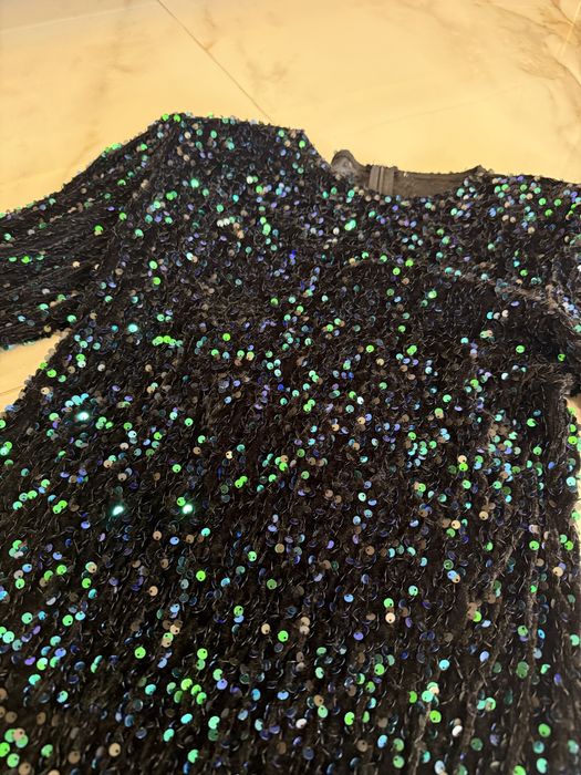 Дамска рокля с пайети