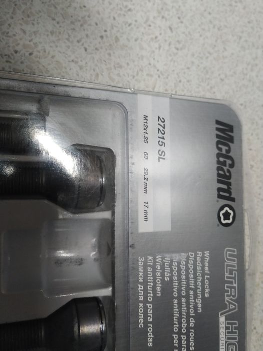 Prezoane antifurt M12x1.25. 30.5 mm lungime