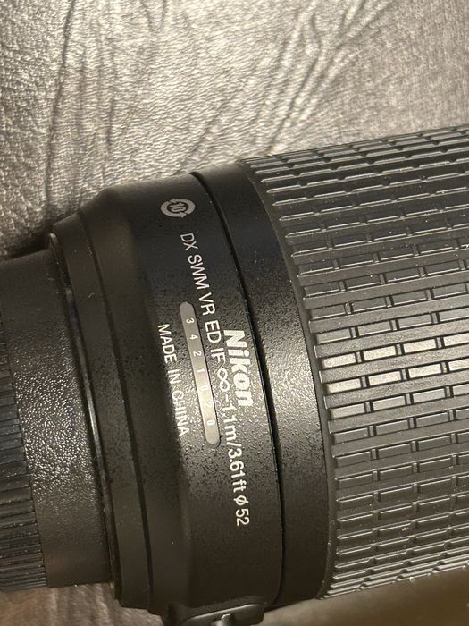Obiectiv DSRL Nikkor 55-200mm AF-S DX VR Zoom