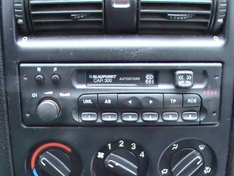 Radio CAR 300 Opel