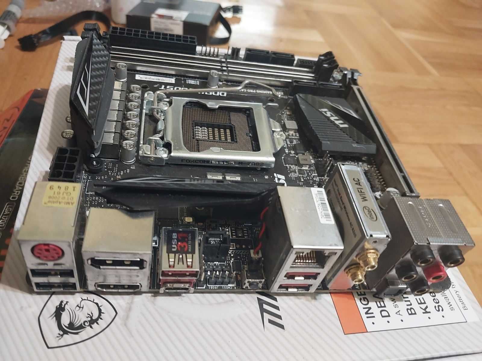 MSI Z370I Gaming Pro Carbon АС Wi-Fi