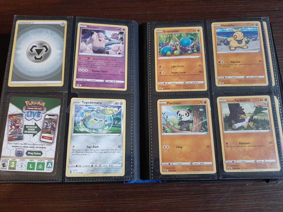 Pokemon карти – колекция EX VMAX Full Art + Албум – 94 карти