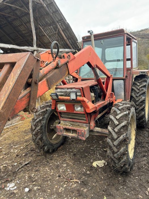 Tractor Fiat 780 DT 4x4 cu incarcator frontal