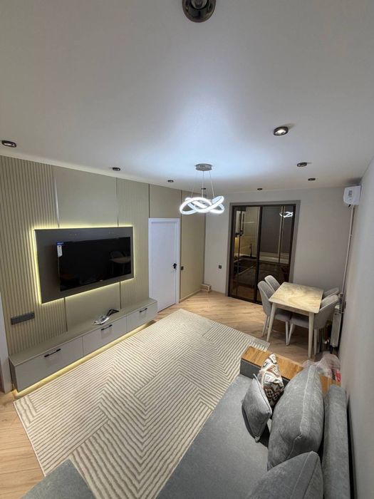 Чиланзар 8 кв-л.   2в3комн |.  Евро. Меб и тех