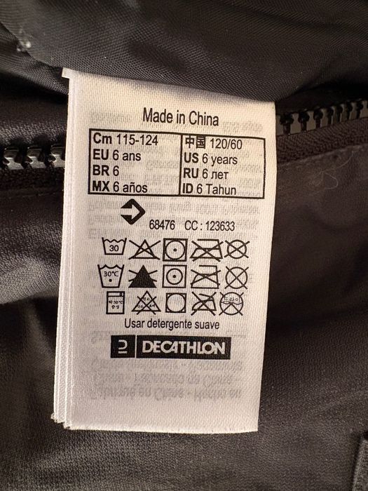 Salopetă Wedze Decathlon copii 6 ani / 120cm
