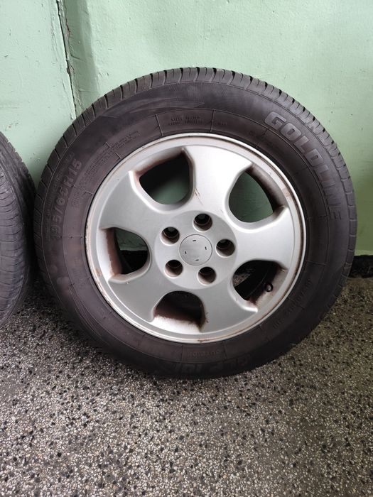 Лети  (алуминиеви) джанти с гуми за Опел Зафира / Астра, 15 цола 5×110