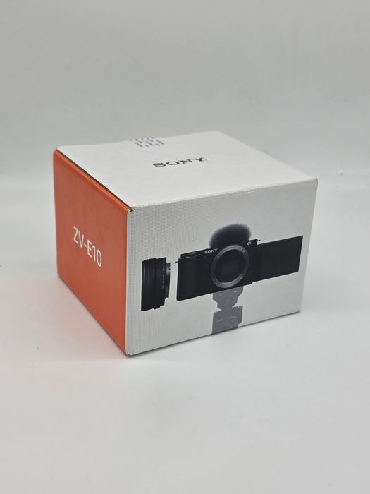 Sony Alpha ZV-E10 cu obiectiv 16-50 mm F/3.5-5.6, PRODUS SIGILAT