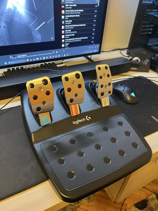 Logitech g29 + Schimbator