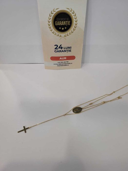Rozariu aur 14k 3.99g 45cm (Iulius Mall)(B-5583) Garantie 2 ani!