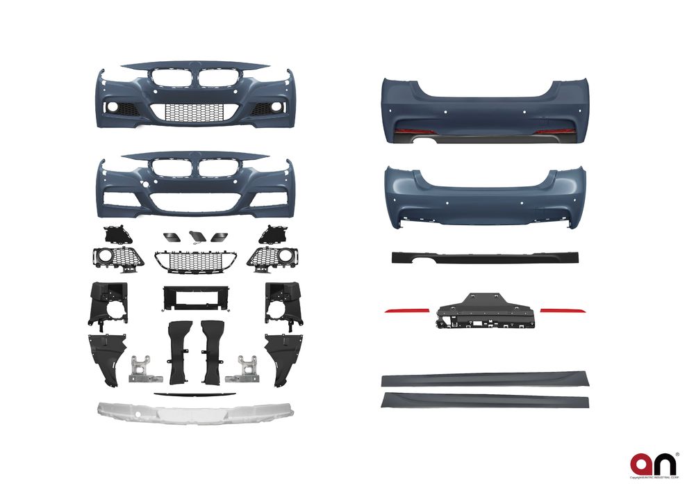 Pachet Exterior M M-Paket Mtech M-Tech BMW Seria 3 F30 2012-2017