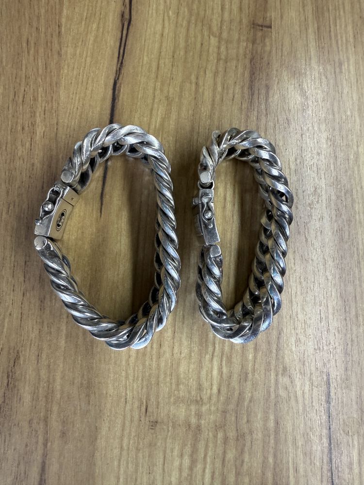 Buddha to Buddha Chain Big -2-сребърни гривни