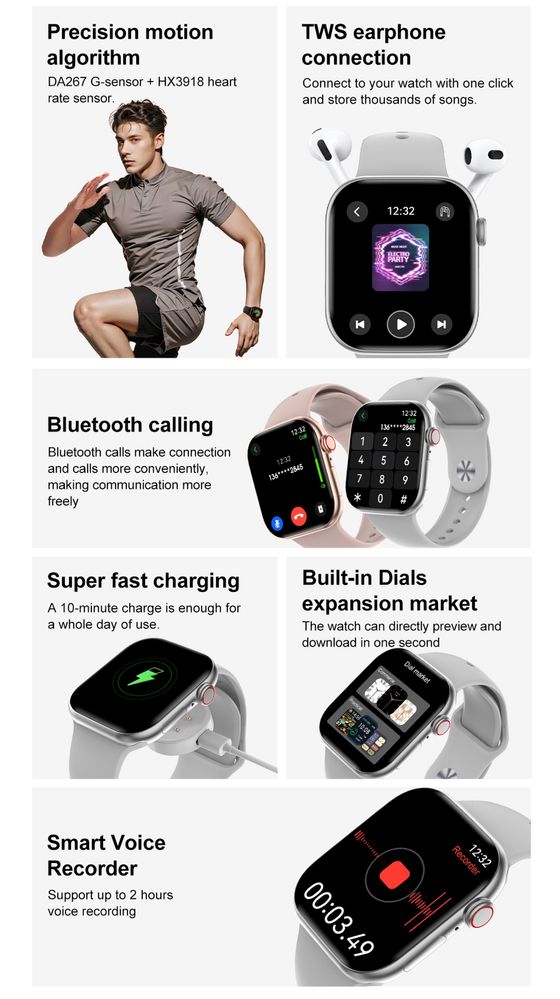 Apple Watch X (10)  46 mm (AMOLED DISPLAY)