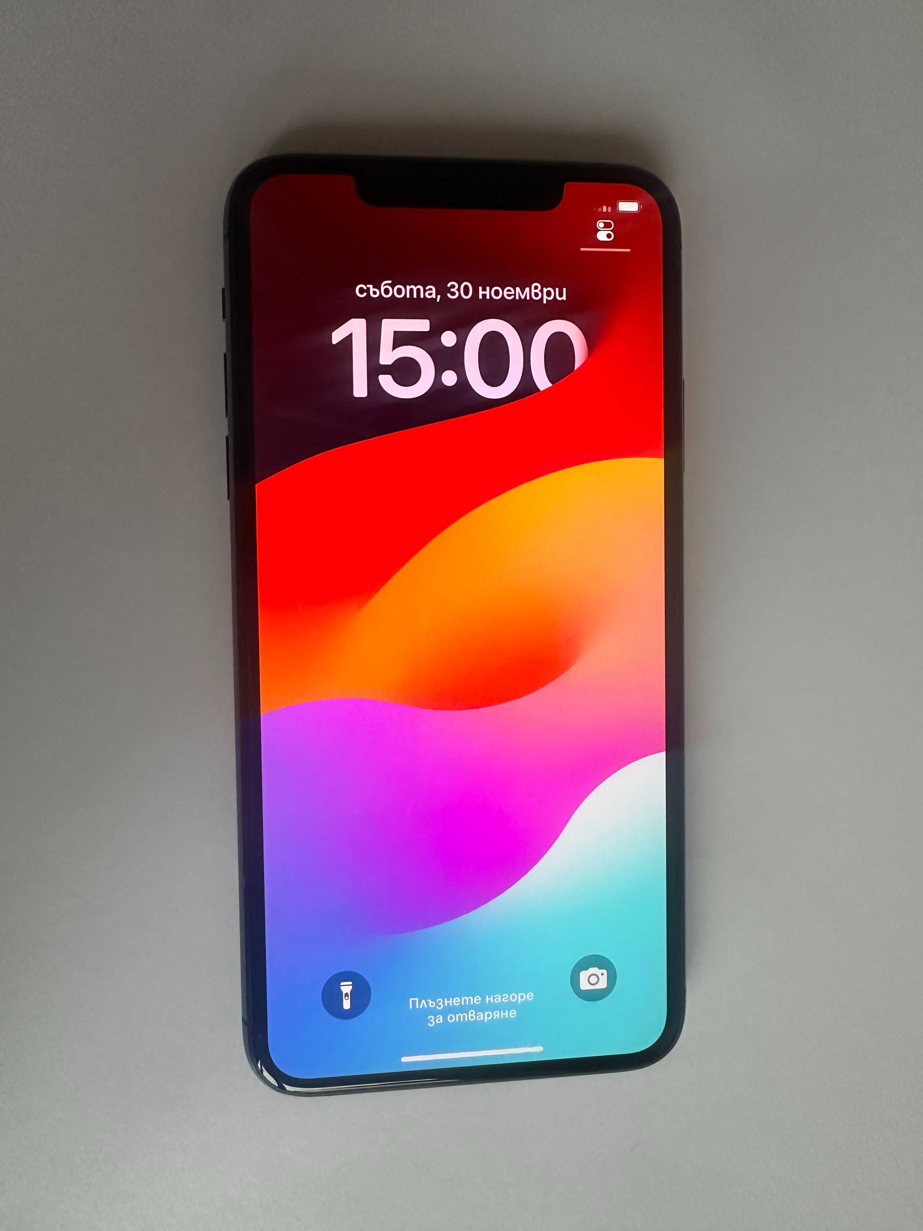 КАТО НОВ ! iPhone 11 PRO MAX - ЧЕРЕН - 64GB - Отключен - 100% БАТЕРИЯ