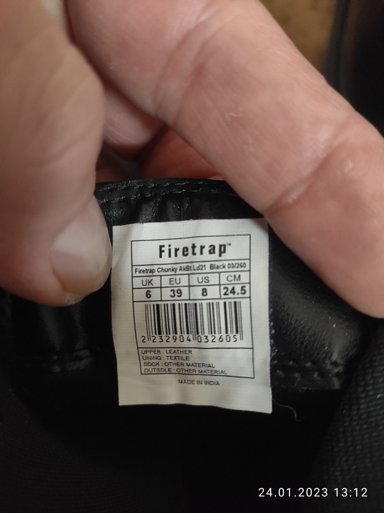 Женские полусапожки Firetrap из Англии