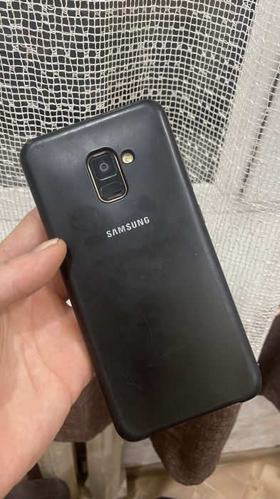 Samsung A8+  рабочий полностью