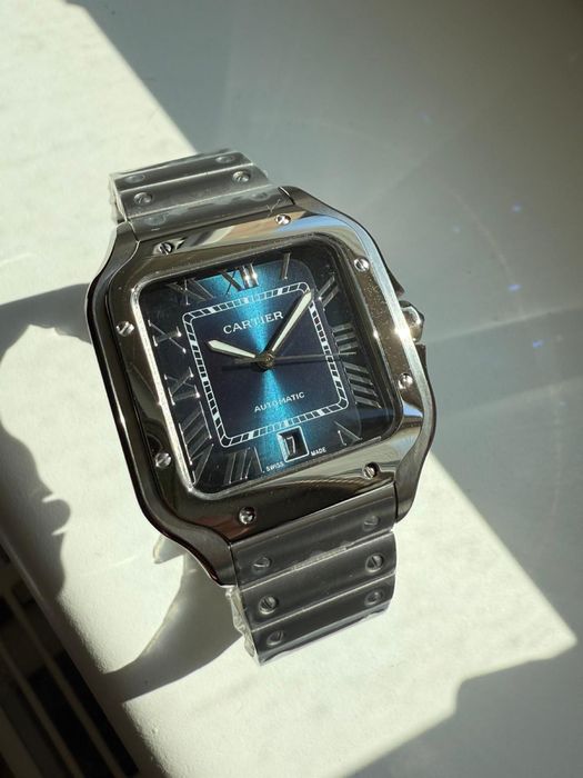 Cartier Santos Blue