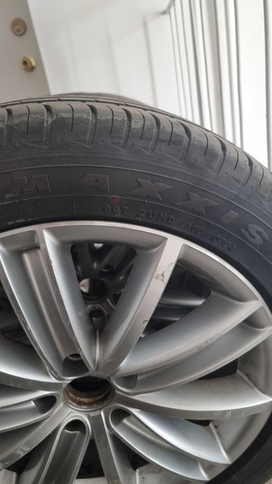 Jante Tiguan 235/50/R18 cu anvelope Maxis DOT 2024&2022