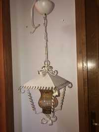 Candelabru,lustra,lampa de tavan rustica germana, fier forjat