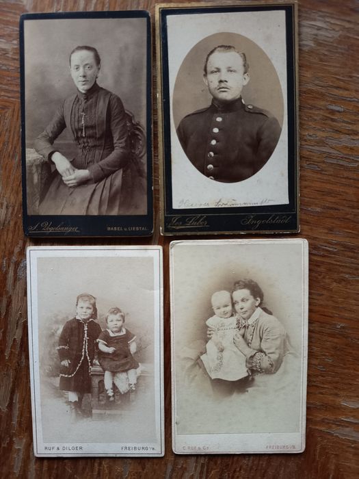 CDV an jurul anilor 1900