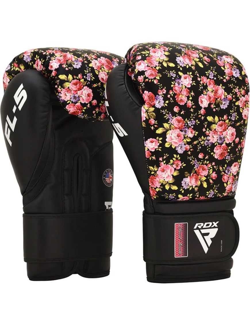 Дамски боксови ръкавици RDX FL5 - Цветни
