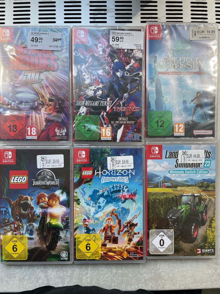 Jocuri Nintendo Switch noi sigilate