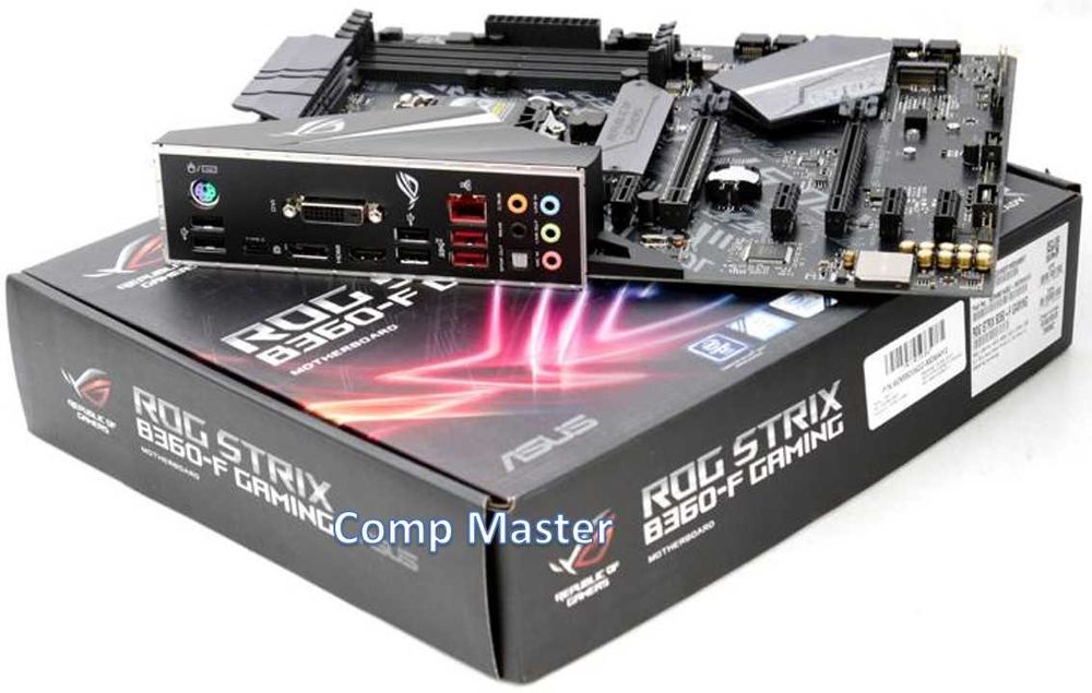 ROG STRIX B360-F GAMING/Гарантия/Рассрочка