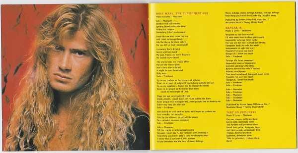 CD Megadeth - Rust in Peace 1990