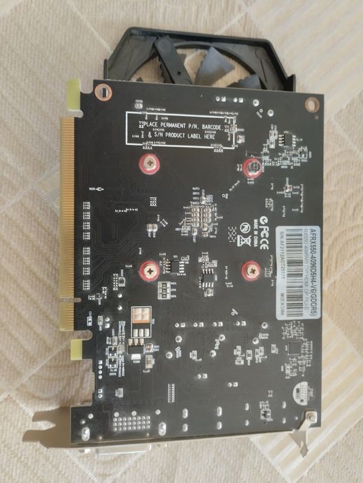 RX550 4гб GDDR5 AFOX