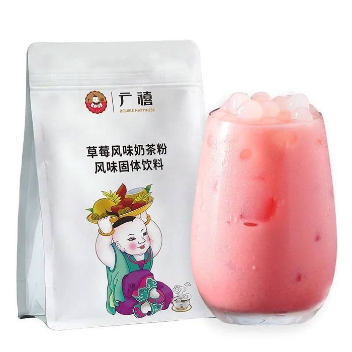 Чай клубничный для приготовления Bubble Tea, Джемы, Сиропы, Тапиока
