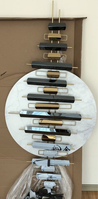 Настенное декоративное панно амулет оберег талисман,металл 150х70