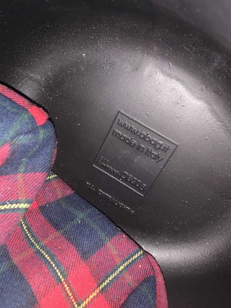 O bag Basket Дамска черна чанта