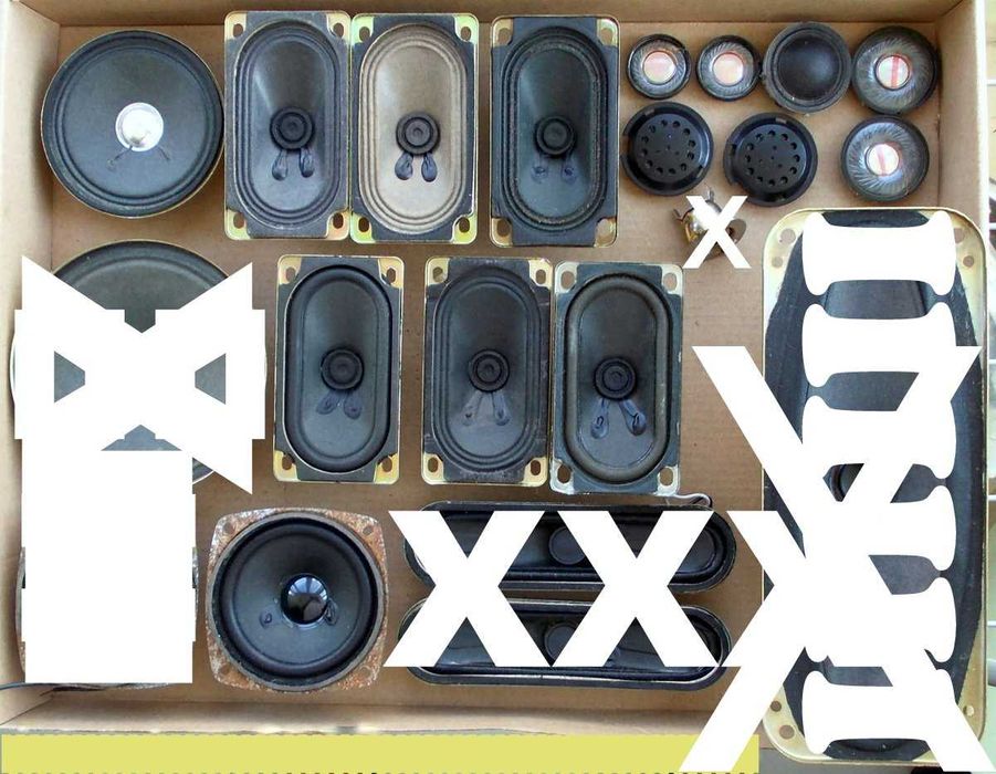 Boxe 4W/8 ohmi Grundig Difuzor 1W 3W 4W 5W 6W/4ohmi 0,25W ferita