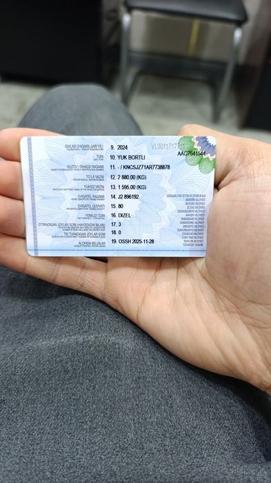 Kia bongo 2024 srochna sotiladi