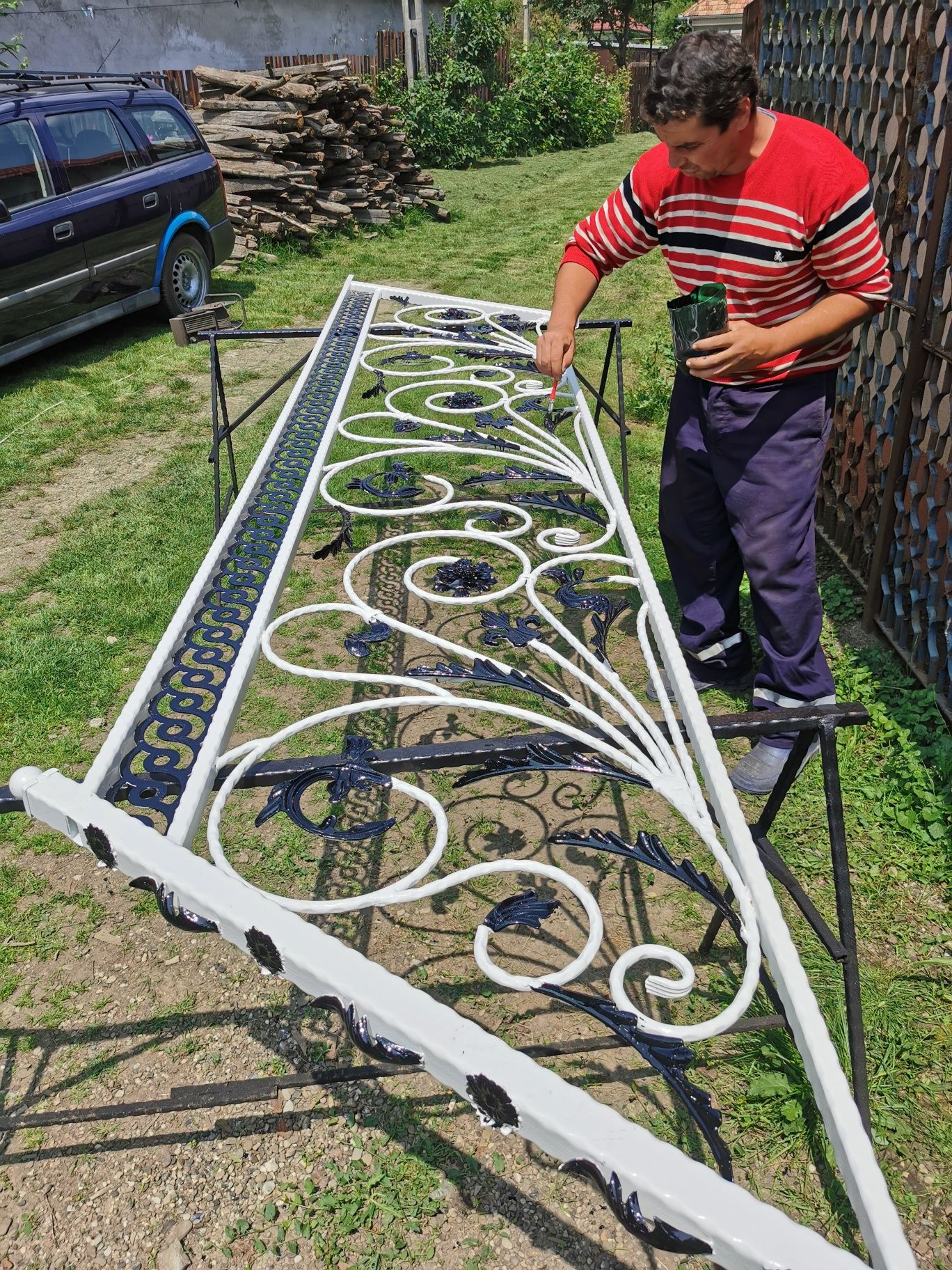 Balustrade din fier forjat