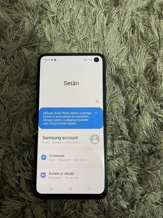 Vand samsung galaxy S10E