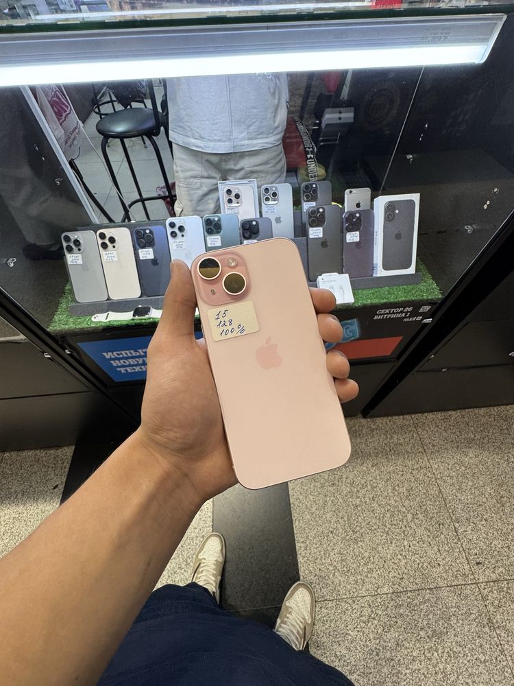Iphone 15 128гб 100% айфон 15 128гб 100%