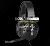 Casti gaming cu microfon Corsair HS55 Surround Dolby 7.1 noi sigilate