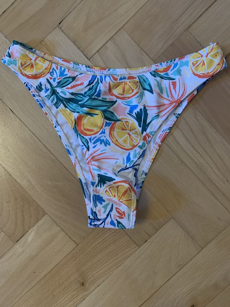 Costum de baie print lemon