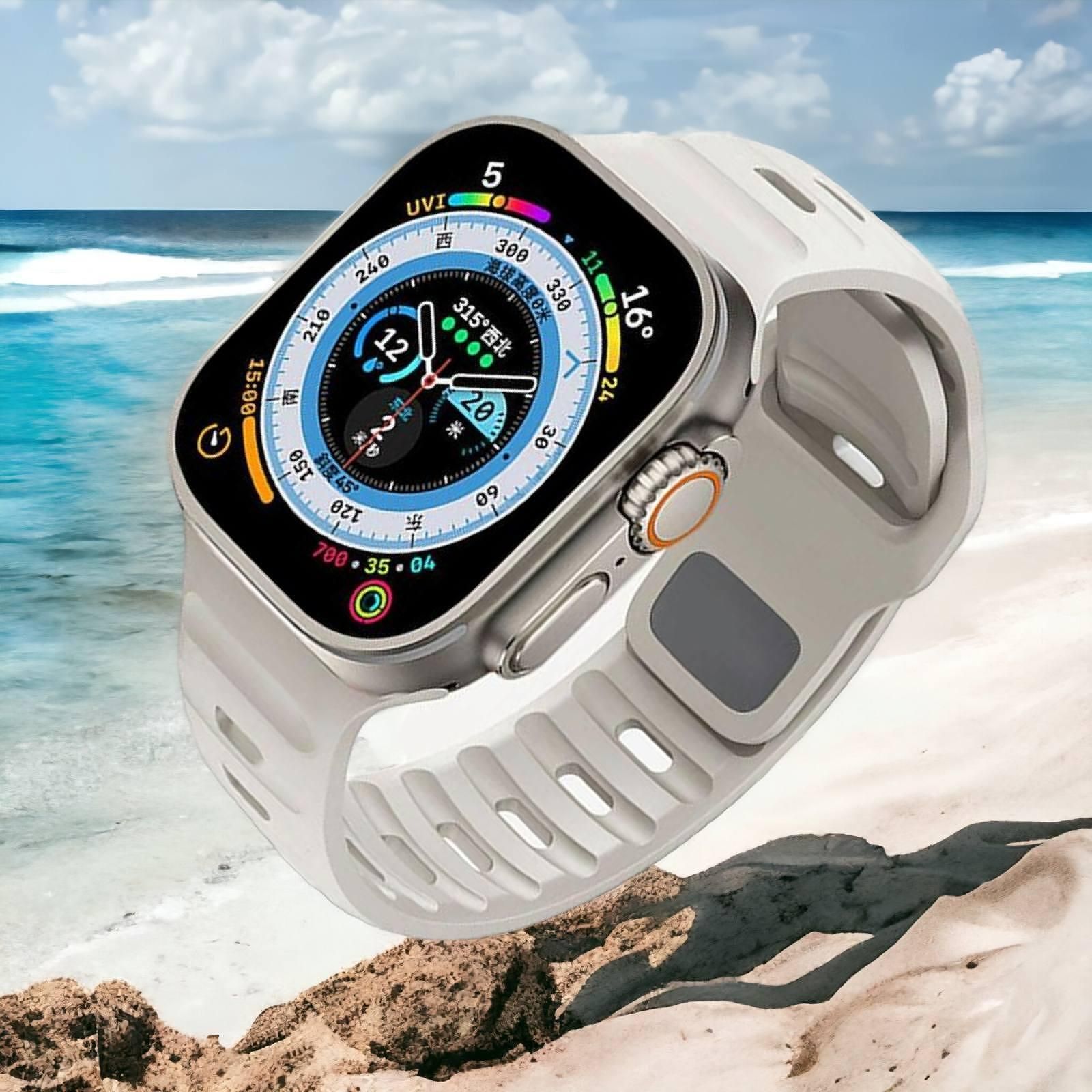 Каишка tech protect icon line за apple watch ultra/ ultra 2 light
