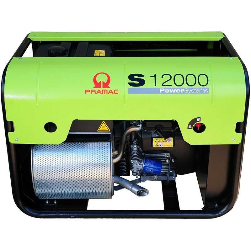 Generator de curent trifazat 9.5 kW PRAMAC S12000T + CONN, benzina