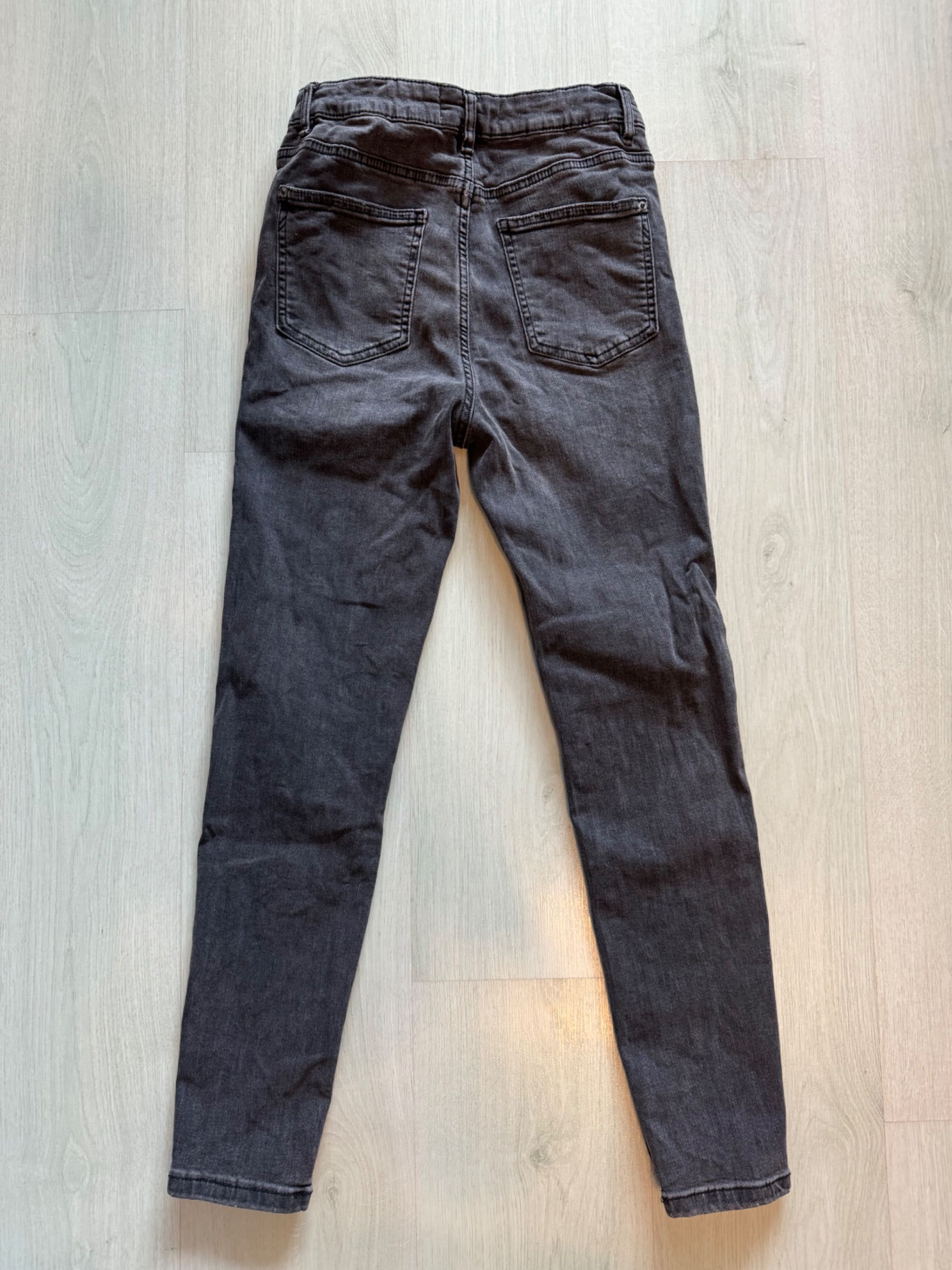 Blugi dama Reserved Denim, mărime 36, gri/negru