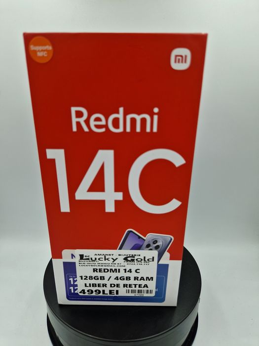 Redmi 14C 128GB/4GB Ram NOU GARANTIE #47308