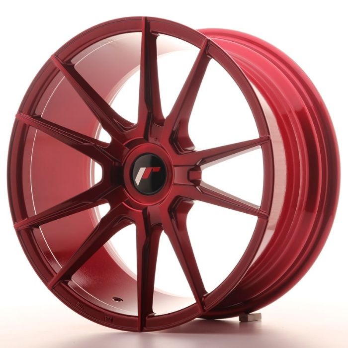 Jante Japan Racing JR21 18×8,5 ET20-40 Blank Platinium RED