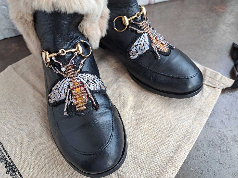 дамски ботуши,зимни обувки,боти,Gucci номер36