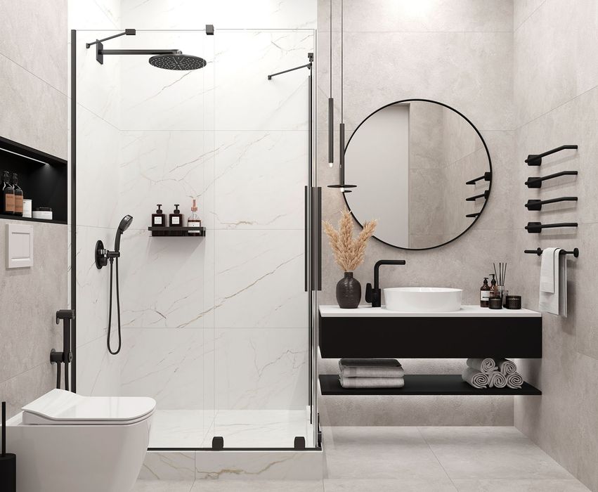 Кладка кафеля. Установка дверей.Ламинат, линолеум