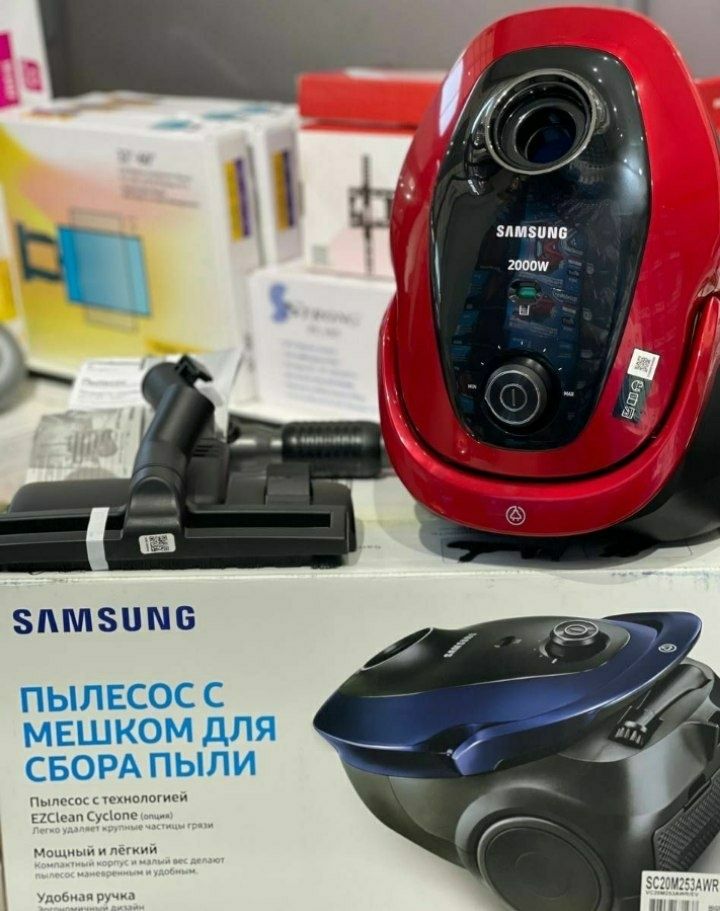 Пылесос Samsung Сделано в Виетнам Оригинал Гарантия 3 г Доставка Есть